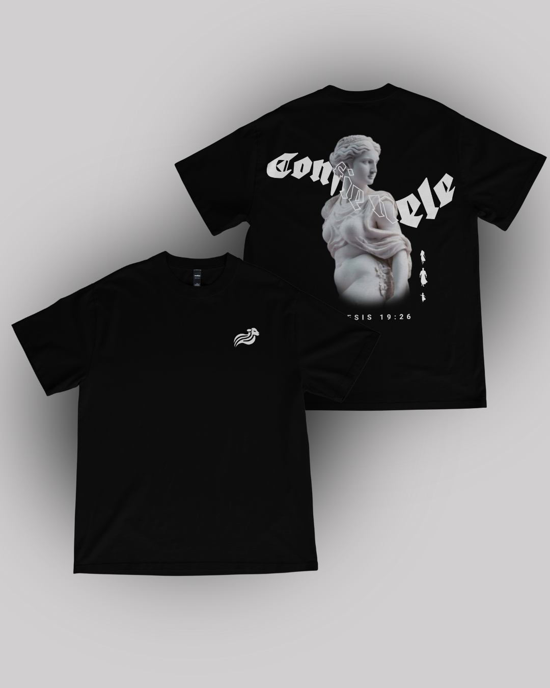 CAMISETA OVERSIZED "GENÊSIS 19:26"