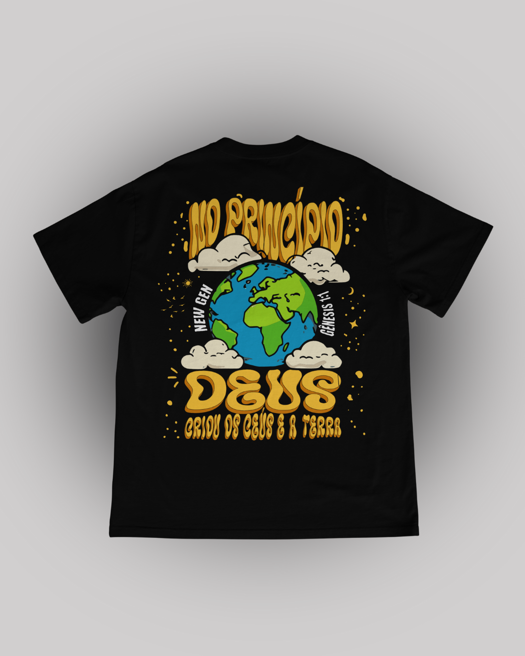 CAMISETA OVERSIZED "GENÊSIS 1:1" - Imagem 3