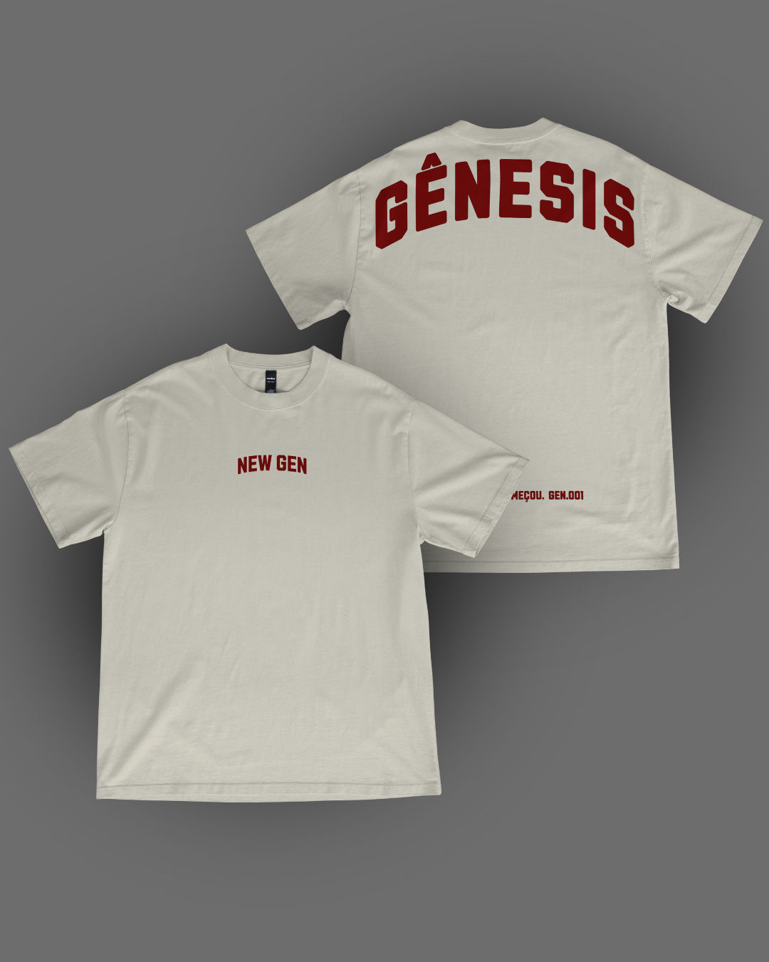 CAMISETA OVERSIZED "GÊNESIS"